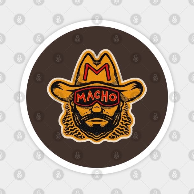 macho man randy savage Infernal Magnet by shieldjohan